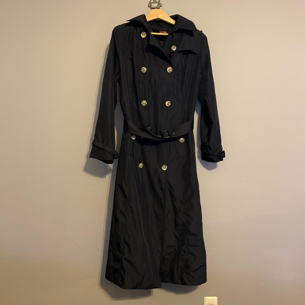 Jessica London Black Trench Coat